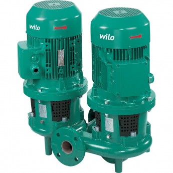 Циркуляционный насос с сухим ротором в исполнении INLINE с фланцевым соединением WILO CRONOTWIN-DL 100/200-3/4
