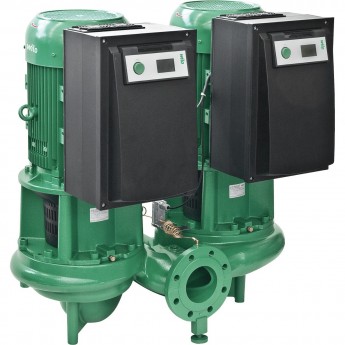 Циркуляционный насос с сухим ротором в исполнении INLINE с фланцевым соединением WILO CRONOTWIN-DL-E 65/160-7,5/2-R1