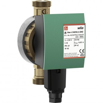 Циркуляционный насос WILO STAR-Z NOVA A